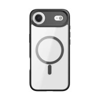 Чохол-силікон Rock Guard Transparent Magnetic (Anti-drop Lens Protection) iPhone Air, Сірий