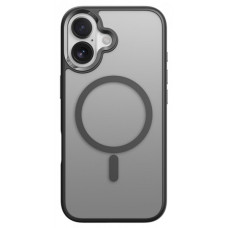 Чохол-силікон Rock Guard Touch Magnetic Protection Case (Metal Lens Frame) iPhone 17, Black
