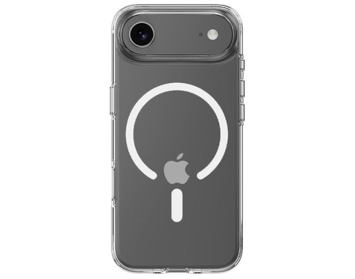 Чохол-силікон Rock Crystal Shield Transparent Magnetic Protection Case iPhone Air, Clear