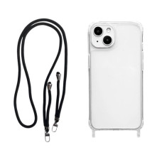 Чохол-силікон Rope Clear Case iPhone 14 Plus, Black