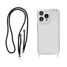 Чохол-силікон Rope Clear Case iPhone 12 Pro Max, Black