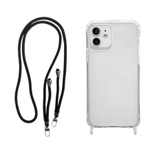 Чохол-силікон Rope Clear Case iPhone 12/12 Pro, Black