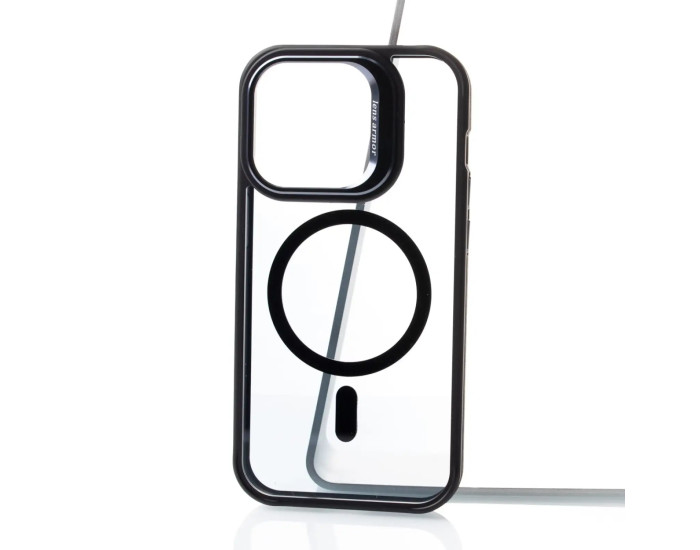 Чохол-силікон Shadow with MagSafe iPhone 15 Pro Max, Black