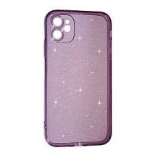 Чохол-силікон Clear Shine iPhone 12, Violet