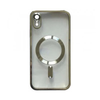 Чохол-силікон Shining Camera MagSafe iPhone XS, Natural titanium