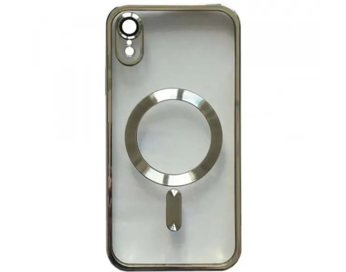 Чохол-силікон Shining Camera MagSafe iPhone XS, Natural titanium