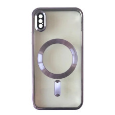 Чохол-силікон Shining Camera MagSafe iPhone XS, Glicine