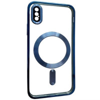 Чохол-силікон Shining Camera MagSafe iPhone XS, Blue