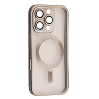 Чохол-силікон Shining Camera MagSafe iPhone 16 Pro, Natural titanium