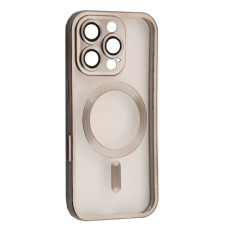 Чохол-силікон Shining Camera MagSafe iPhone 16 Pro, Natural titanium