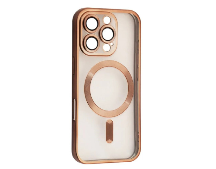 Чохол-силікон Shining Camera MagSafe iPhone 16 Pro, Desert titanium