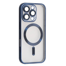 Чохол-силікон Shining Camera MagSafe iPhone 16 Pro, Blue titanium