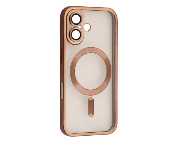 Чохол-силікон Shining Camera MagSafe iPhone 16 Plus, Desert titanium