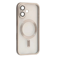 Чохол-силікон Shining Camera MagSafe iPhone 16 Plus, Natural titanium