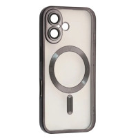 Чохол-силікон Shining Camera MagSafe iPhone 16 Plus, Black