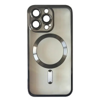 Чохол-силікон Shining Camera MagSafe iPhone 15 Pro Max, Black