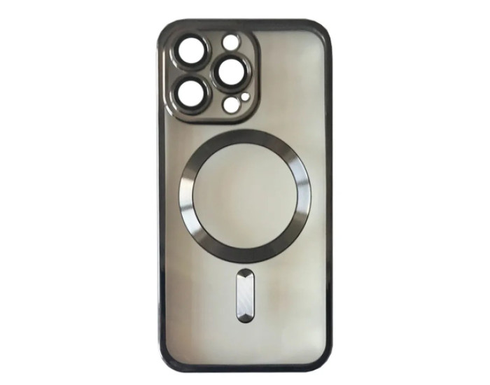 Чохол-силікон Shining Camera MagSafe iPhone 15 Pro Max, Black