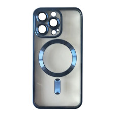 Чохол-силікон Shining Camera MagSafe iPhone 15 Pro Max, Blue