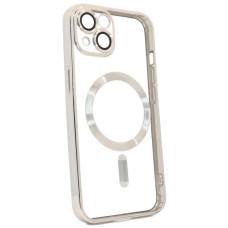Чохол-силікон Shining Camera MagSafe iPhone 13, Silver