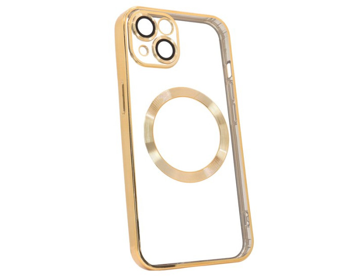 Чохол-силікон Shining Camera MagSafe iPhone 13, Gold