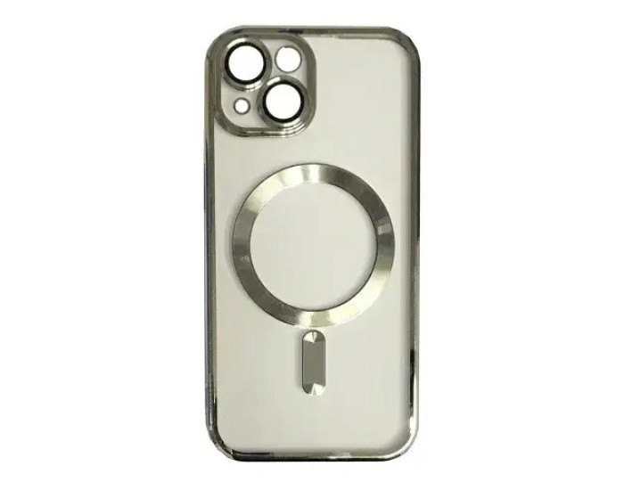 Чохол-силікон Shining Camera MagSafe iPhone 13, Natural Titanium