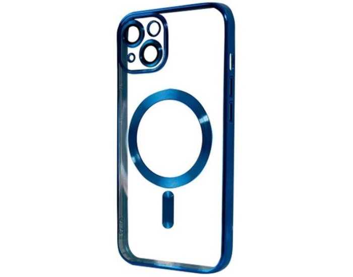 Чохол-силікон Shining Camera MagSafe iPhone 13, Blue