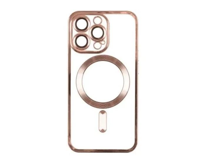 Чохол-силікон Shining Camera MagSafe iPhone 11 Pro Max Rose Gold