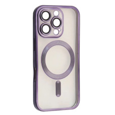 Чохол-силікон Shining Camera MagSafe iPhone 15 Pro, Deep purple