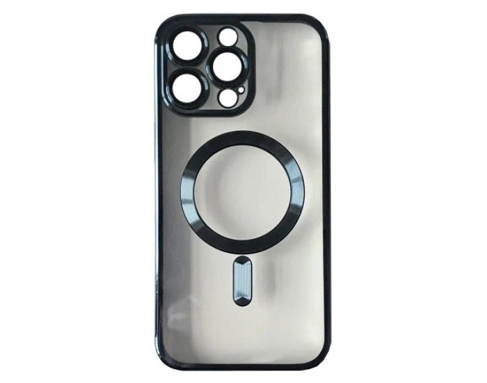 Чохол-силікон Shining Camera MagSafe iPhone 15 Pro, Dark blue