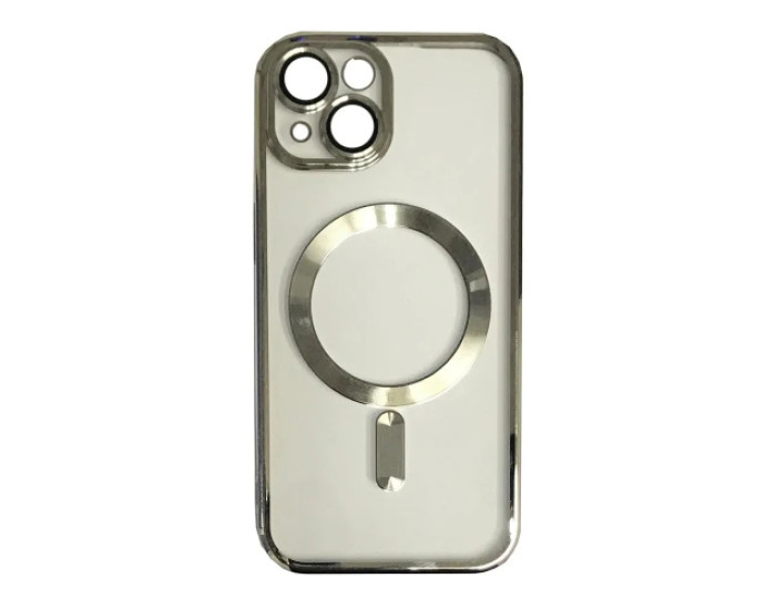 Чохол-силікон Shining Camera MagSafe iPhone 13, Natural titanium