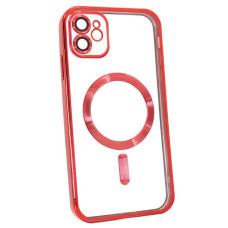 Чохол-силікон Shining Camera MagSafe iPhone 12, Red