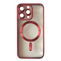 Чехол-силикон Shining Camera MagSafe iPhone 12 Pro, Red