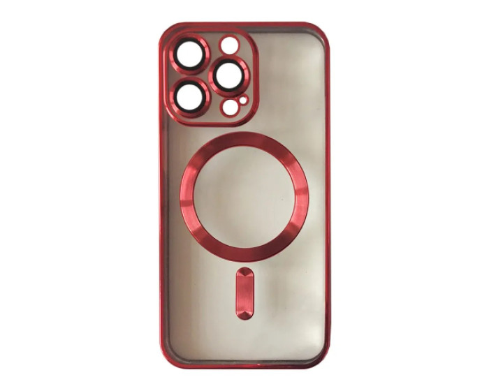 Чохол-силікон Shining Camera MagSafe iPhone 12 Pro, Red