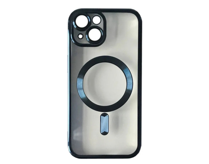 Чохол-силікон Shining Camera MagSafe iPhone 13, Blue titanium