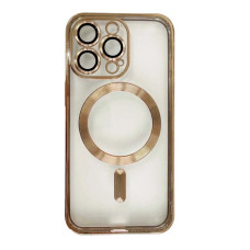 Чохол-силікон Shining Camera MagSafe iPhone 11 Pro Max, Gold