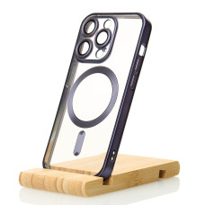 Чохол-силікон Shining Matte Camera MagSafe iPhone 14 Pro, Deep purple