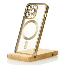 Чохол-силікон Shining Matte Camera MagSafe iPhone 14 Pro, Gold