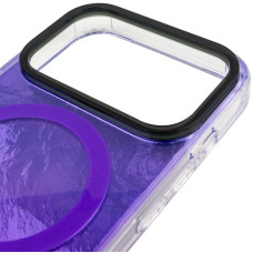 Чохол-силікон Shiny Mountain MagSafe iPhone 17 Pro, Purple