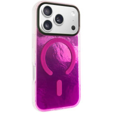 Чохол-силікон Shiny Mountain MagSafe iPhone 17 Pro, Pink