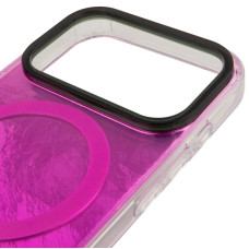 Чохол-силікон Shiny Mountain MagSafe iPhone 17 Pro, Pink