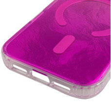 Чохол-силікон Shiny Mountain MagSafe iPhone 17 Pro, Pink