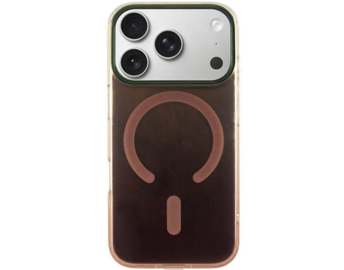 Чохол-силікон Shiny Mountain MagSafe iPhone 17 Pro Max, Chocolate