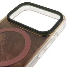 Чохол-силікон Shiny Mountain MagSafe iPhone 17 Pro Max, Chocolate