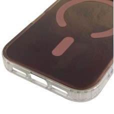 Чохол-силікон Shiny Mountain MagSafe iPhone 17 Pro Max, Chocolate