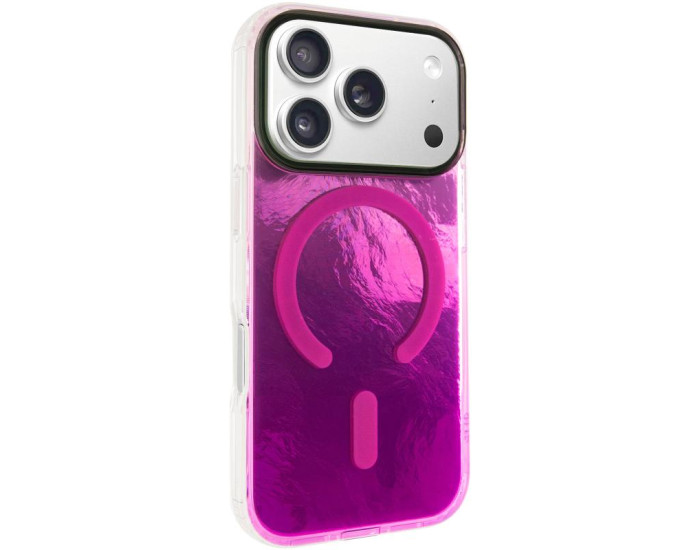 Чохол-силікон Shiny Mountain MagSafe iPhone 17 Pro Max, Pink