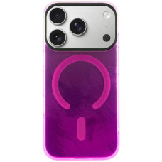 Чохол-силікон Shiny Mountain MagSafe iPhone 17 Pro Max, Pink