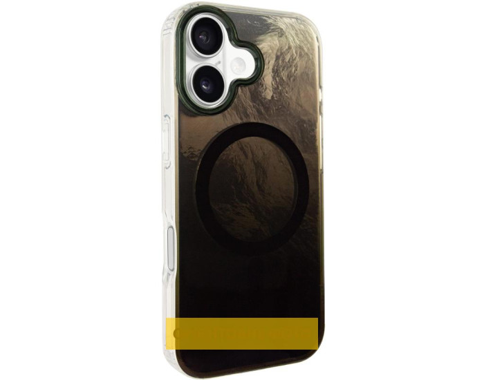 Чохол-силікон Shiny Mountain MagSafe iPhone 17, Black
