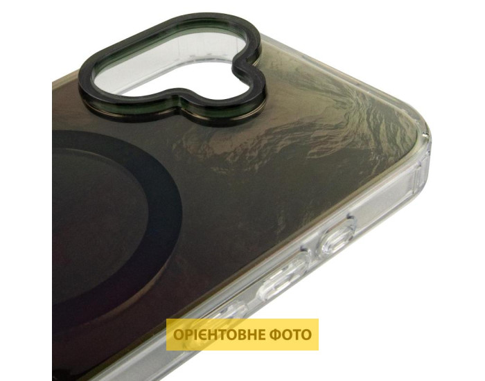 Чохол-силікон Shiny Mountain MagSafe iPhone 17, Black