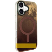 Чохол-силікон Shiny Mountain MagSafe iPhone 17, Chocolate