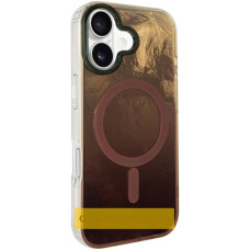 Чохол-силікон Shiny Mountain MagSafe iPhone 17, Chocolate